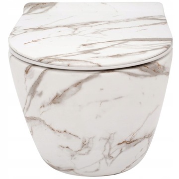 Унитаз Rea Carlos Rimless Lava Matte Marble