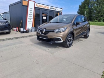 Renault Captur I Crossover 0.9 Energy TCe 90KM 2017 Renault Captur 0,9 tce 90 KM klima elektryka led alu wspomaganie oplacony