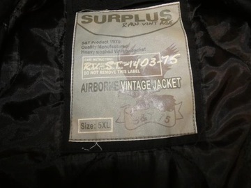 KURTKA SURPLUS Airborne VINTAGE Jacket M65 STYLE