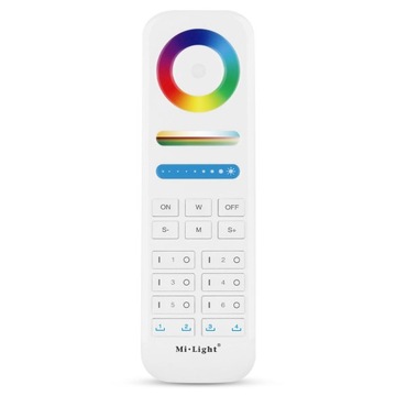 Pilot dotykowy Mi-Light FUT089Z RGB+CCT 8-strefowy Zigbee
