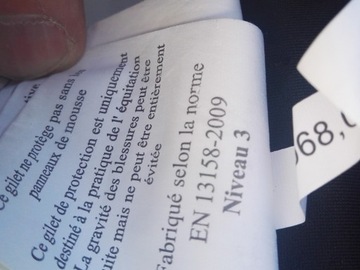 защитный жилет для верховой езды FELIX BUHLER L HEX PRO 110 LEVEL 3