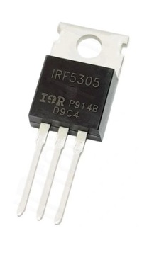 TRANZYSTOR IRF5305 PNP MOSFET 31A 55V TO220
