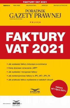 FAKTURY VAT 2021 PRACA ZBIOROWA EBOOK