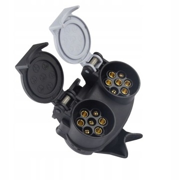 Переходник с 13-контактного на 7-контактный разъем прицепа