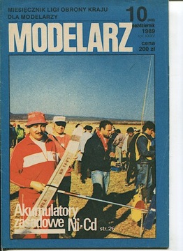 Modelarz 10/1989 DKD-IV,Le Terrible, s. panc wz.34