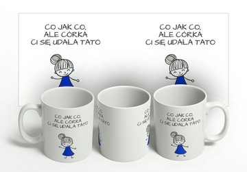 ЛУЧШАЯ КРУЖКА НА ДЕНЬ ОТЦА, ПАПА, ВАША ДОЧЬ СДЕЛАЛА, ПОДАРОК, ОТЛИЧНОЕ КАЧЕСТВО