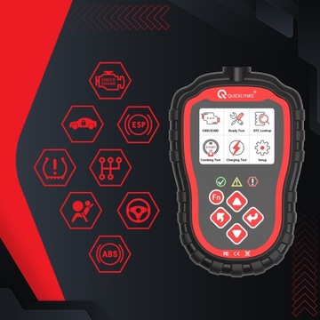 Diagnostyczny Tester OBD2 PL Menu Interfejs OBDII ELM327 Skaner Błędów PRO