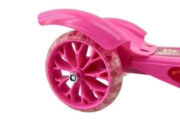 HULAJNOGA TRÓJKOŁOWA BALANSOWA ŚWIECĄCA