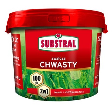 Substral 100 dni do traw z odchwaszczaczem 5kg