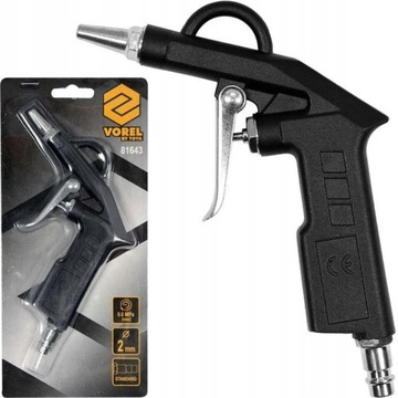 PISTOLET DO PRZEDMUCHIWANIA KRÓTKI DYSZA 2mm