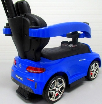 Автомобиль Mercedes AMG c63 с толкачом+музыкой+гудок