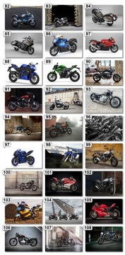 Плакаты с мотоциклами Harley Ducati BWM, множество моделей. 100 см