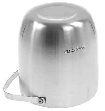 БОЛЬШОЕ ВЕДРО-ХОЛОДИЛЬНИК С ЩИПЦАМИ ORIS 2,8 Л СЕРЕБРЯНЫЙ ПРЕДЛОЖЕНИЕ KONIGH