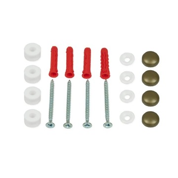 Organizer Tablica siatka z drutu 70x50 kolor złoty