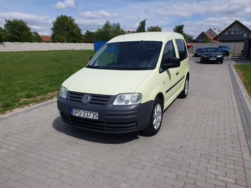 Volkswagen Caddy III Furgon 1.9 TDI 105KM 2005 Volkswagen Caddy 1.9tdi 105KM 5 Osobowy Klima Raty, zdjęcie 1