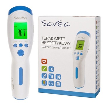 TERMOMETR BEZDOTYKOWY NA PODCZERWIEŃ MEDYCZNY