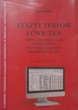 Zeszyt testów i ćwiczeń kwalifikacja AU.35 Padurek