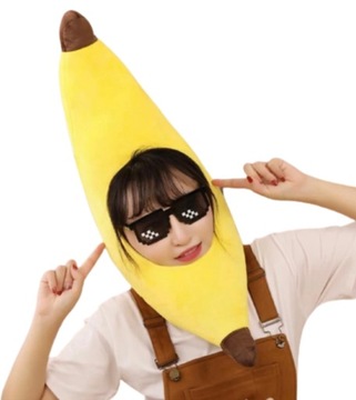 Strój Banana Przebranie Banan Kostium na zabawę integrację imprezę party