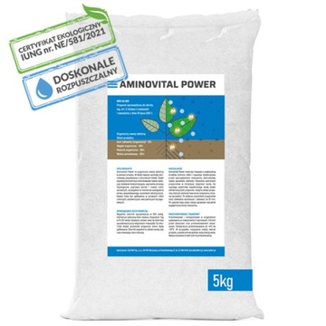 AMINOVITAL POWER 5KG Aminokwasy Biostymulator