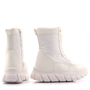 VINCEZA СНЕЖНЫЕ БОТИНКИ ЖЕНСКИЕ, ЗИМНЯЯ ОБУВЬ С УТЕПЛЕНИЕМ 37