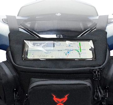 СУМКА ДЛЯ МОТОЦИКЛА, РУЛЬ, МОТОЦЕНТРИЧЕСКИЙ, ДОЖДЕВИК