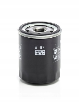 FILTR OLEJU Mann-Filter W 67/2 Filtr oleju