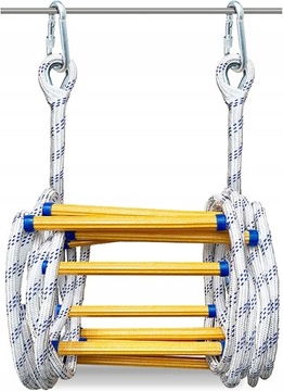 Аварийная лестница из мягкого стропа, легкая, с