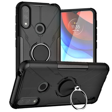 Etui PANCERNE + SZKŁO do MOTOROLA MOTO E7 POWER / E7i POWER