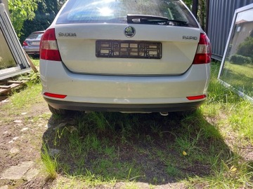 SKODA RAPID LS9R ЗАДНЯЯ КРЫШКА БАГАЖНИКА В КОМПЛЕКТЕ