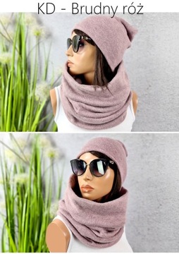 Зимний комплект ШАПКА+ТЕПЛАЯ ЮБКА, МОДНЫЕ ЦВЕТА