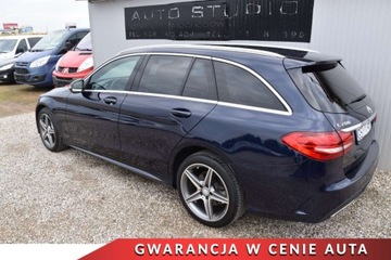 Mercedes Klasa C W205 Kombi 200 184KM 2015 Mercedes-Benz Klasa C AMG SkoraElektryka El. klapa Panorama-Dach Asystent, zdjęcie 36