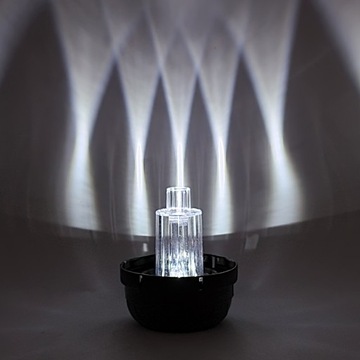 Солнечная свеча для могилы Светодиодный солнечный фонарь Black Shrine Rose 25 см