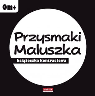 Przysmaki Maluszka 0m+ czarno-białe kontrastowe