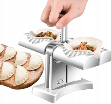 FORMA MASZYNKA DO ROBIENIA LEPIENIA PIEROGÓW PIEROŻNICA PIEROGARKA PODWÓJNA