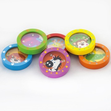 VIGA ДЕРЕВЯННЫЙ ЛАБИРИНТ ЖИВОТНЫЕ НАВЫКИ ИГРА ТЕРАПИЯ ДЛЯ РУК 1 ШТ.