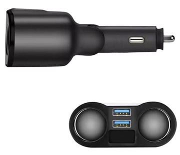 PLS41 Вольтметр зарядное устройство 12 В 2x USB Splitter