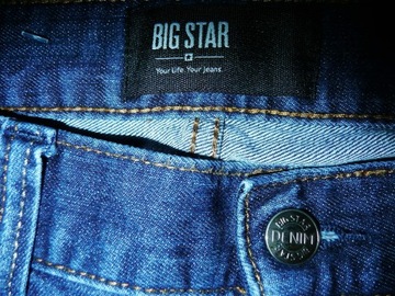 SPODNIE JEANS BIG STAR COLTON 627 W34/L34 - W90/L112 DENIM QUALITY REGULAR