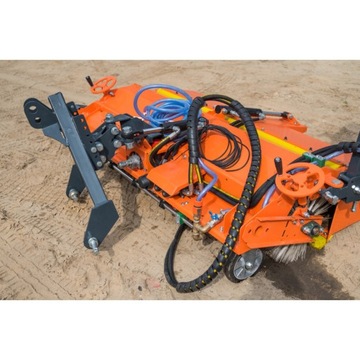 Подметальная машина для малых тракторов ZMW-150, привод от ВОМ, трехточечная навеска I/II