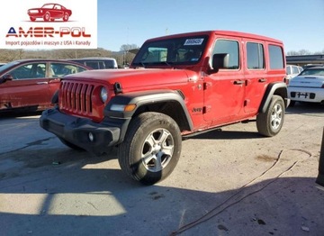 Jeep 2022 Jeep Wrangler Unlimited Sport 2022 3.6l 3.6 Benzyna 285KM