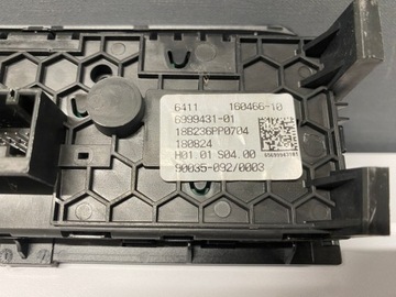 PANEL ŘÍZENÍ KLIMATIZACE ZADNÍ PŘEDEHŘÁNÍ POHOVKA BMW G30 G31 G32