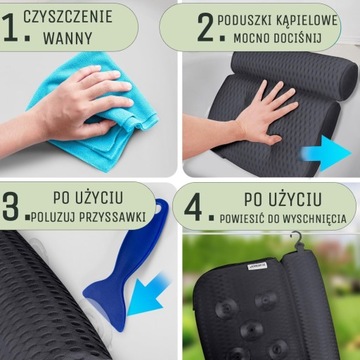 МЯГКАЯ ПОДУШКА ДЛЯ ВАННЫ ДЛЯ ШЕИ И СПИНЫ