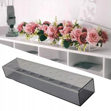 Акриловая Ваза Прямоугольник Прозрачный акрил