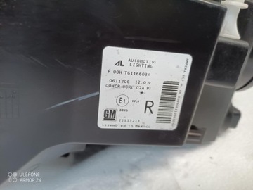 OPEL AMPERA SVĚTLOMET PRAVÝ 2012 2013 2014 2015 2016