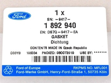 ПРОКЛАДКА ТНВД FORD 2.0 DIESEL DW10F