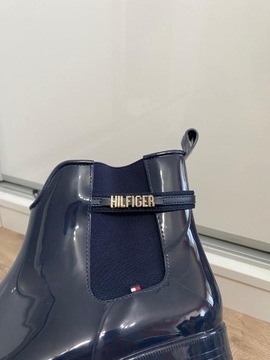 TOMMY HILFIGER BLOCK BRANDING KALOSZE 41 26 CM