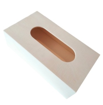 Chustecznik 25 cm drewniany pudełko do decoupage