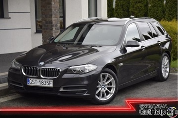BMW Seria 5 F10-F11 Touring Facelifting 520d 190KM 2015 4x4 xDrive Automat 190 PS, Webasto z Pilota, EL Klapa, Navi, GWARANCJA