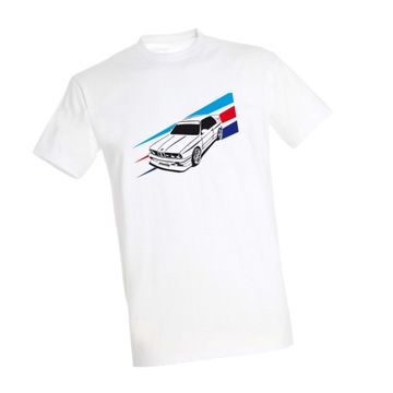 Koszulka t-shirt motoryzacyjny fana BMW M3 E30 KULT oryginalna grafika