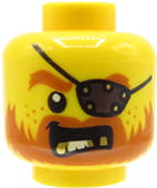 LEGO głowa / główka figurki - pirat 3626cpb1304