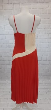 Sukienka na ramiączka w stylu retro BENETTON M